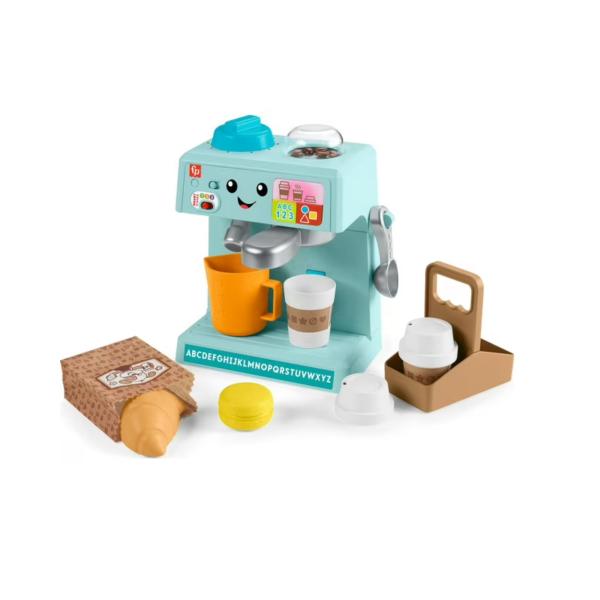 Fisher Price / Ríe y Aprende Mi Primera Maquina de Café 18m+