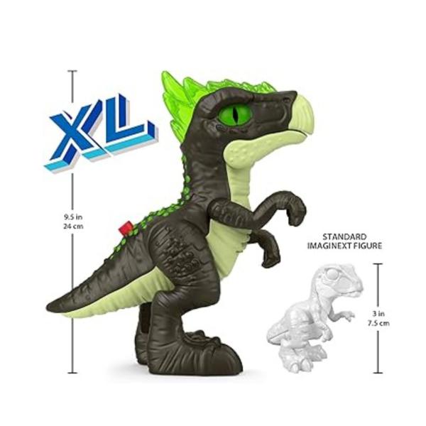 Figura Imaginext XL Jurassic World con Luz y Sonido  3-8 a Dracorex