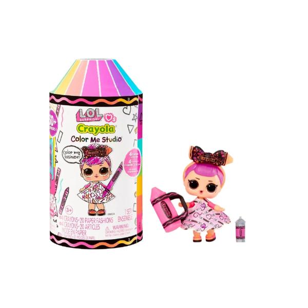 Muñeca L.O.L Sorpresa Crayola Displ/8 3a+