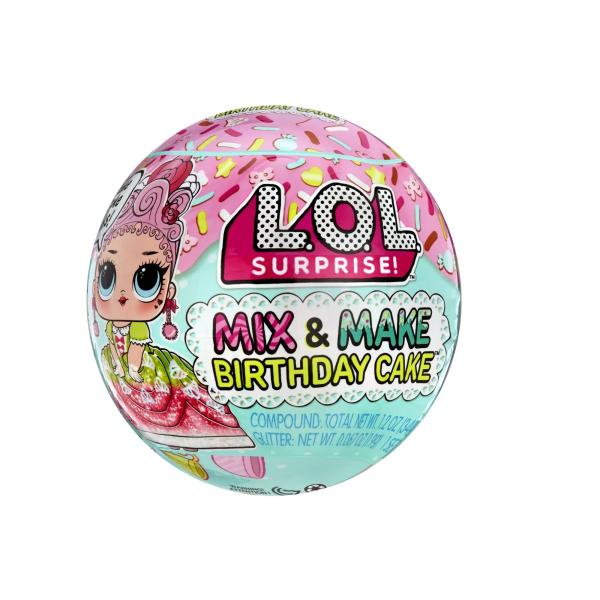 Muñeca L.O.L Sorpresa Mix & Make Birthday Cake Displ/12 4a+