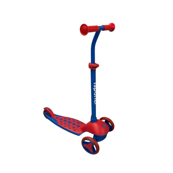 Scooter de 3 Ruedas Mini Led Rojo 2a+ 30Kg Max