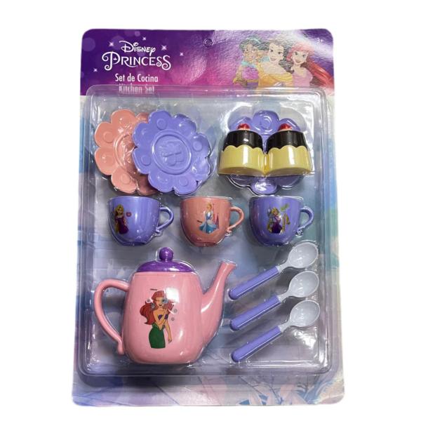 Set de Té de Disney Princesas en Blister  11Pzs 3a+
