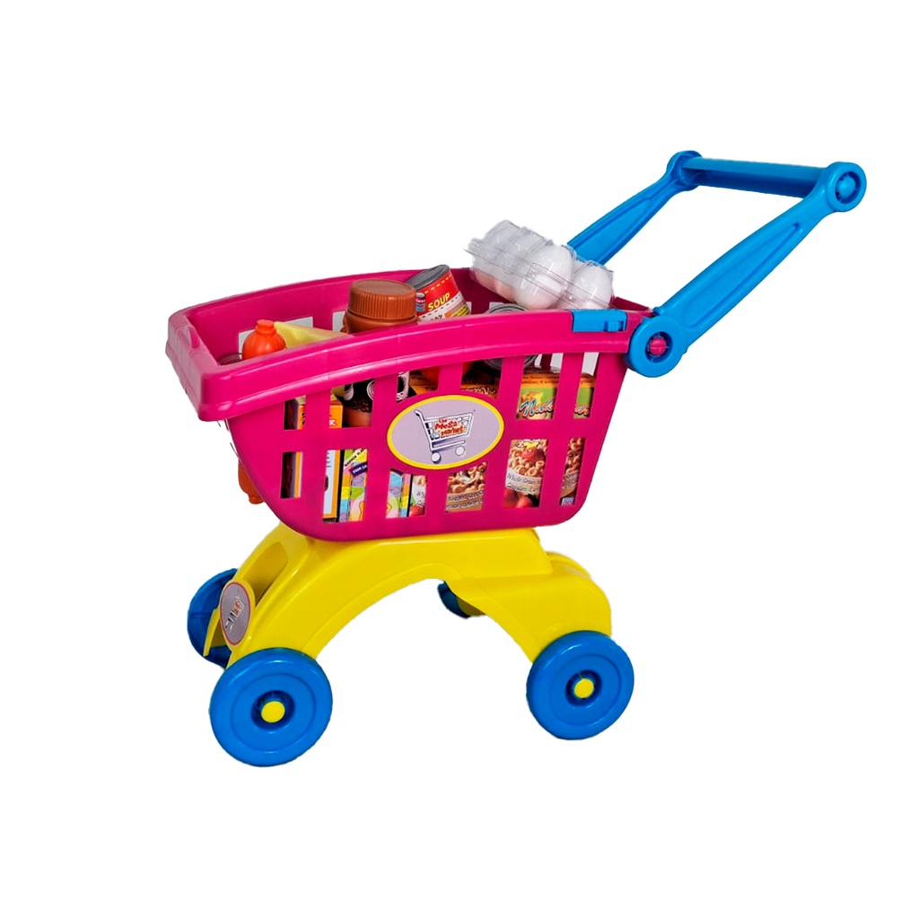 Carrito para Compras con Accesorios 3a+