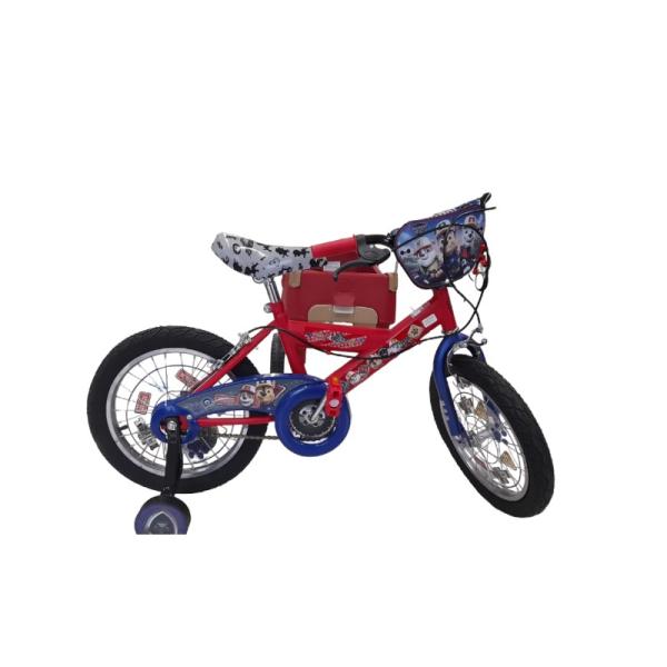 Bicicleta #16 de Paw Patrol Roja Y Rosada 5a+ (111200)(111187)
