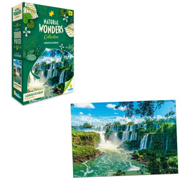 Rompecabezas Colección Maravillas Naturales 1000Pzs Cataratas de Iguazú Argentina 16a+