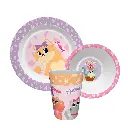 Set de Vajilla de 3 Pzs de Gatos 2a+