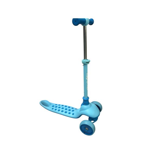 Scooter de 3 Ruedas Celeste con Luz 3a+ 50Kg Max