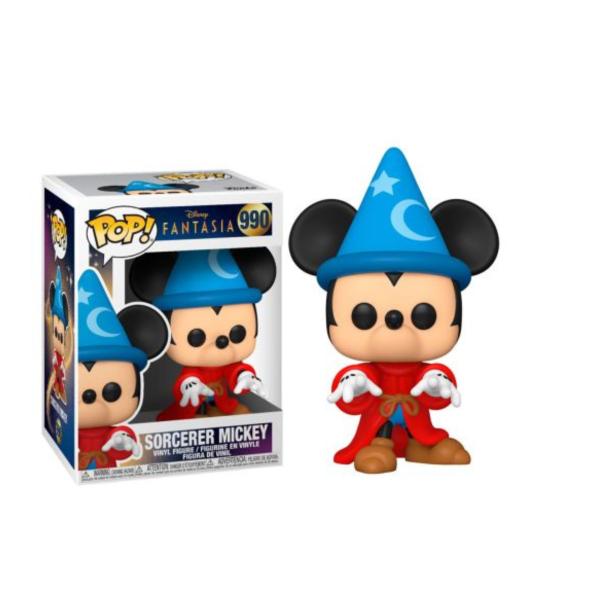 Figuras Funko Pop! Disney Fantasia (990) Sorcerer Mickey 3a+