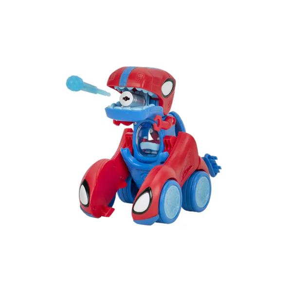 Vehiculo 2en1 Marvel Spidey and his Amazing Friends Spidey-Rex 3a+