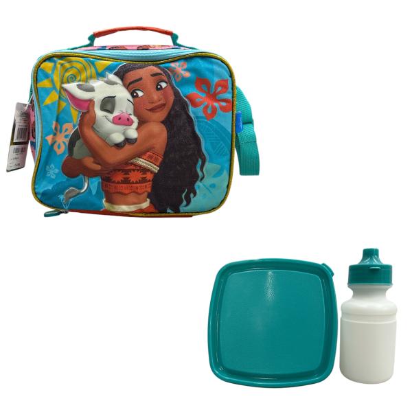Lonchera con Taza y Botella Disney Moana (MOALA256)