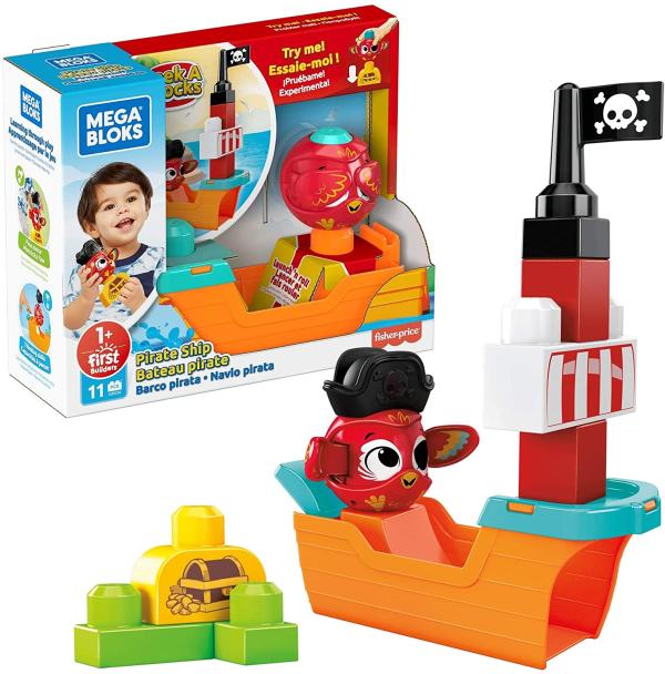 F-P MB Barco Pirata 11pzs 1a+
