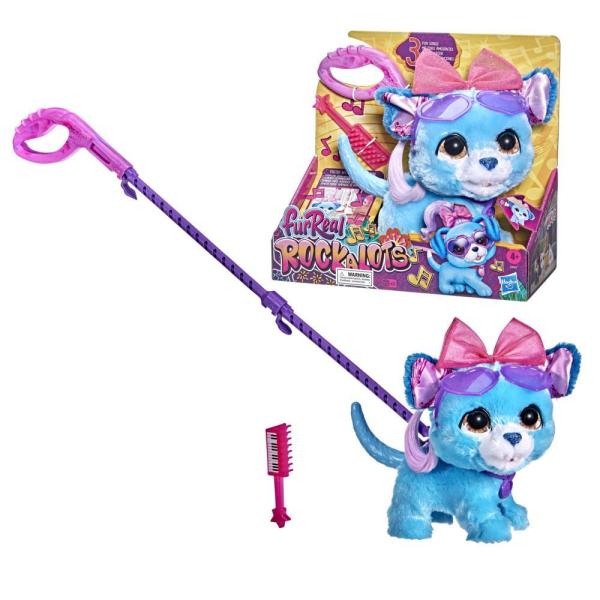 Fur Real Perrita Rockalots 4a+