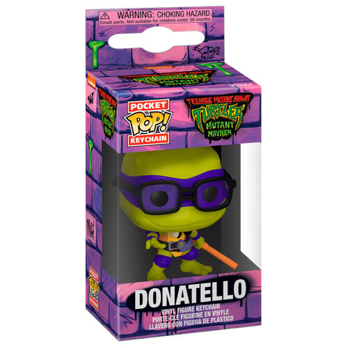Llavero Pocket Pop! Tortugas Ninja (Donatello) 3a+