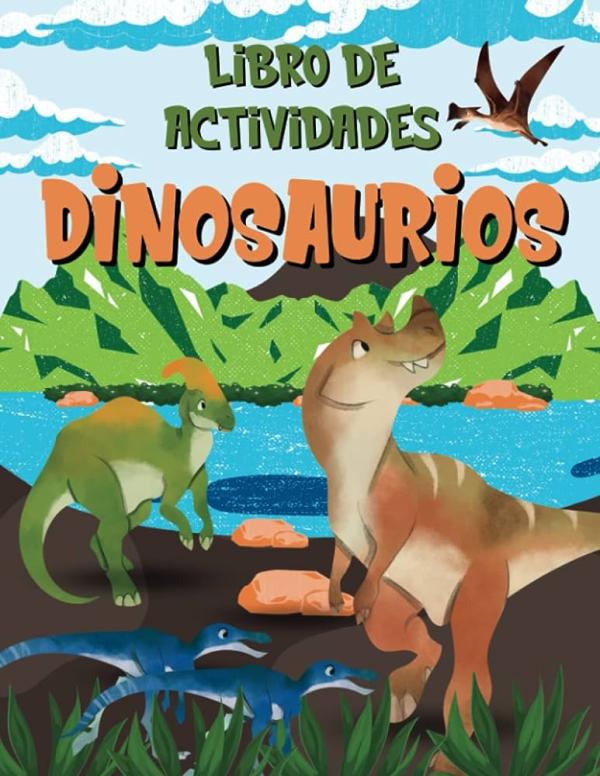 Set de Libros de Actividades de Dinosaurios y Unicornio Surt/2 3a+