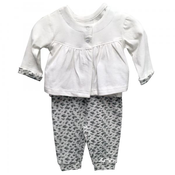 Ropa P/Niña Flores Niña C/Caja Set de 3pzs 3m