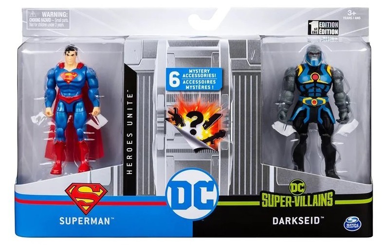 Figuras DC Comics Set/2 6 Accesorios Misteriosos 3a+