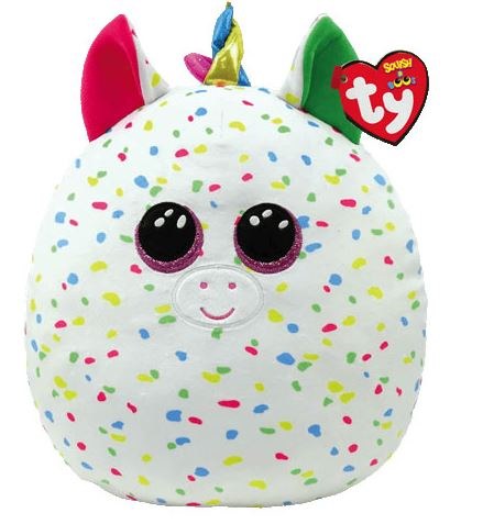 Peluche Beanie Boss Squish Unicornio Harmonie 20cm 3a+