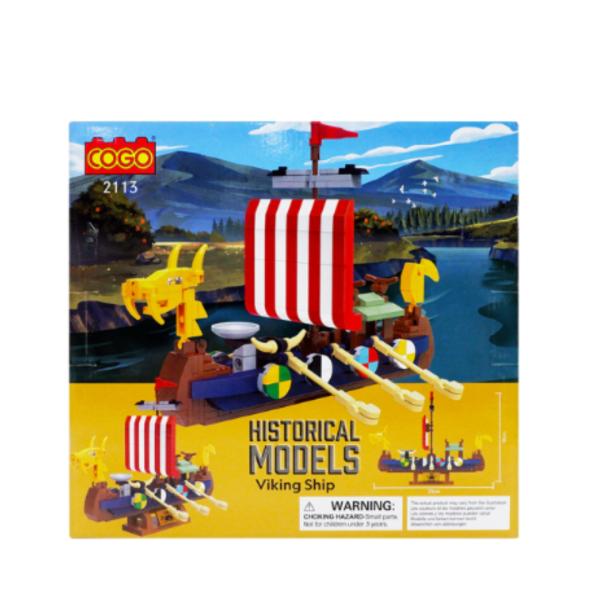 Barco Vikingo Armable 302pzs 6a+