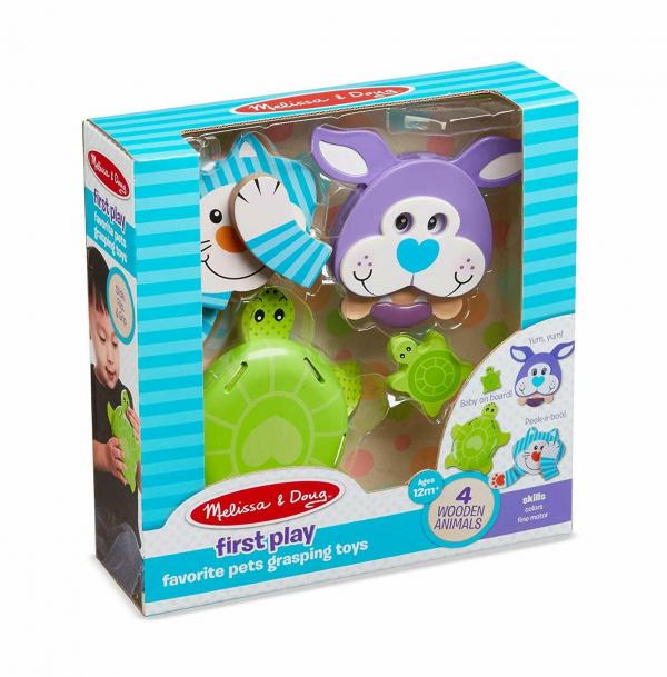 Mi Primer Juego de Mascotas Favoritas 4pzs 12m+