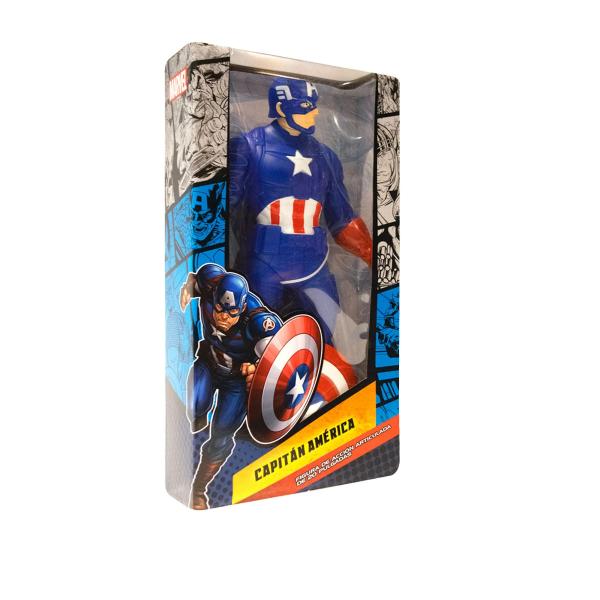 Figura de Acción Articulada de Marvel Capitan America 20" 4a+ (MT-CPT20-01T)