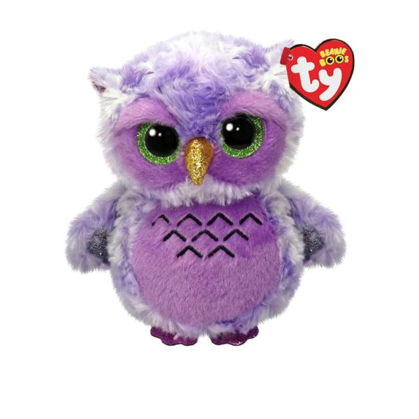 Peluche Beannie Boss Pequeño Buho Owlivia 3a+