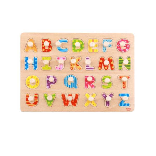 Rompecabezas de Encajar del Abecedario 3+
