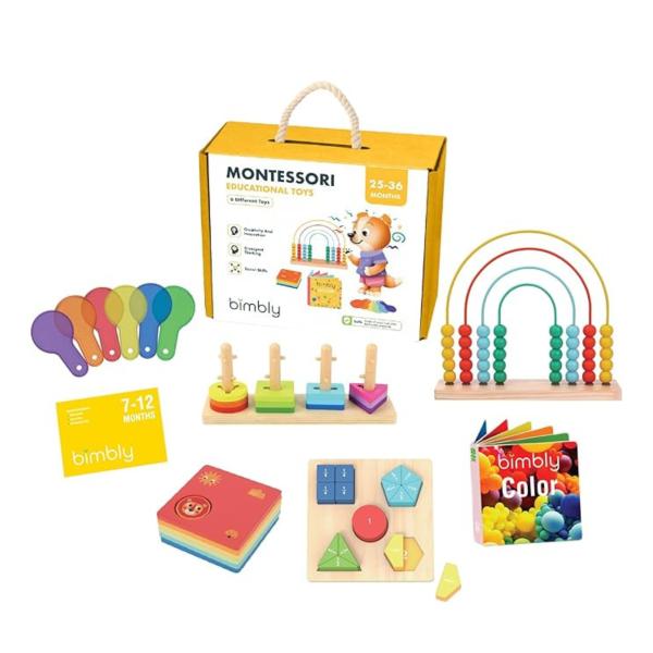 Caja de Educación de Formas 49Pzs 25-36m