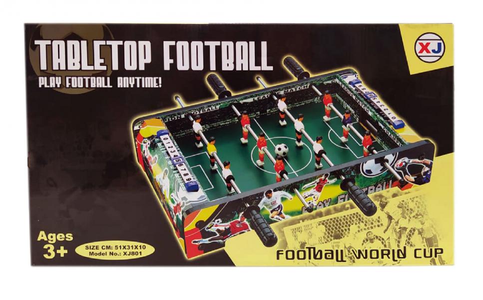 Mini Mesa de Futbolín 51x31x10cm 3a+ (443920)