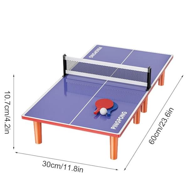 Mini mesa de Tenis 90x40x10,7cm 3+ (456135)