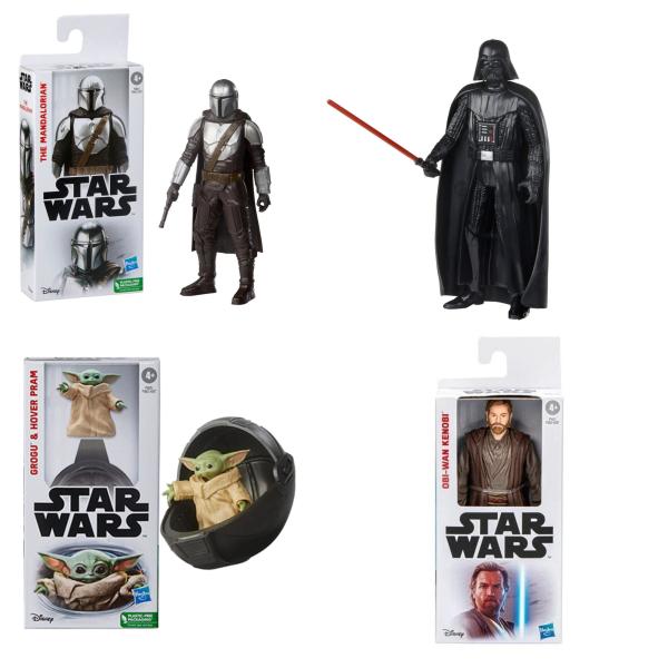 Figuras Disney Star Wars Surt/4 4a+