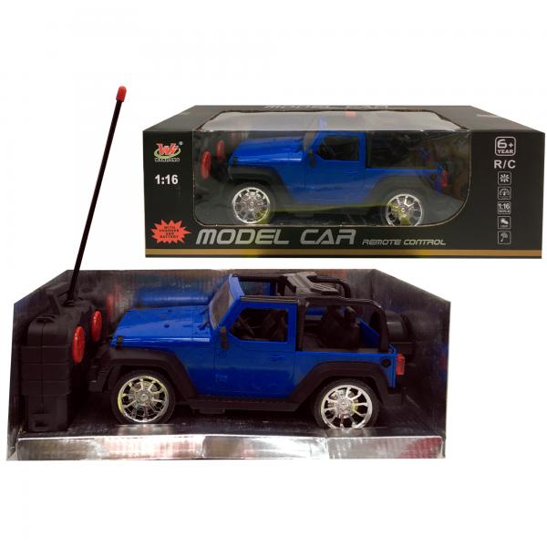 Carro 4x4 R/C Descapotable Surt/2 (Anaranjado-Azul) 6a+(432184)