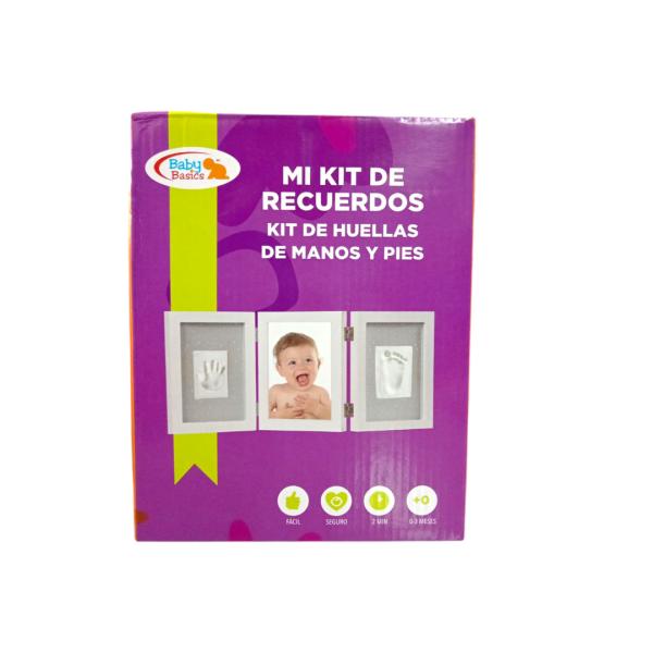 Porta Retrato con Set de Huellas de Manos y Pies 3a+(458818)