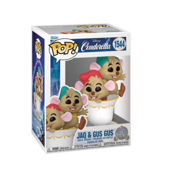 Figura Funko Pop! Disney Cinderella (1544) Jaq & Gus Gus 3a+