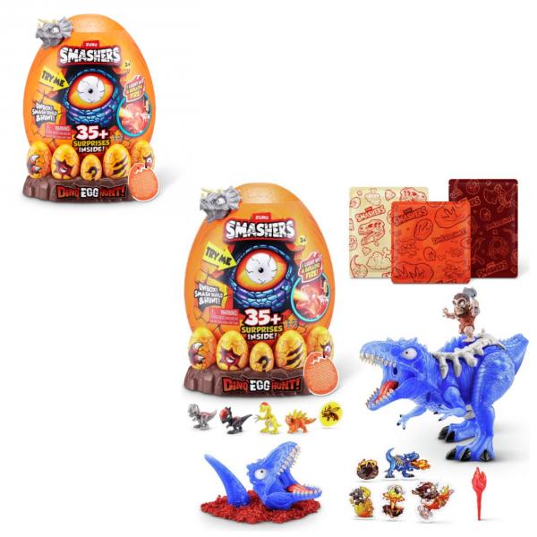 Huevo Sorpresa  Smashers Dino Egg Hunt! 3a+
