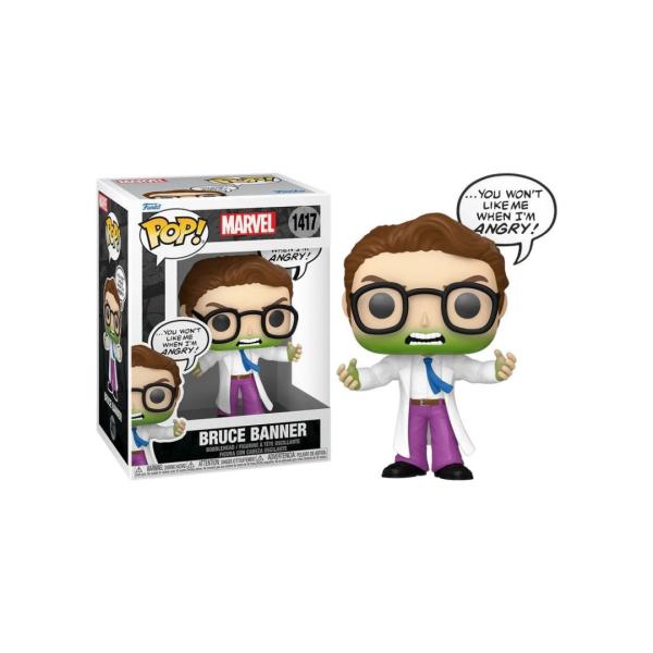 Figura Funko Pop! Marvel  (1417) Bruce Banner 3a+