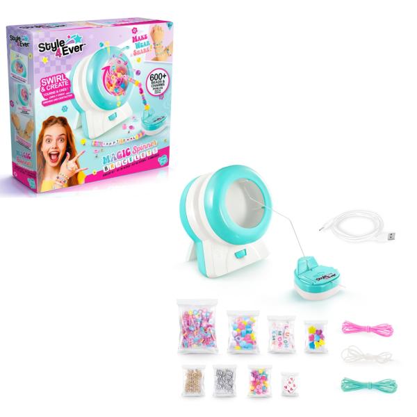 Gira y Crea tus Propias Pulseras Style 4Ever Spiner Magico 6a+