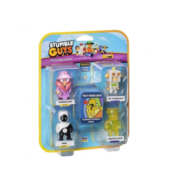 Figuras  Stumble Guys Mini Set/5 Surt/4 8a+
