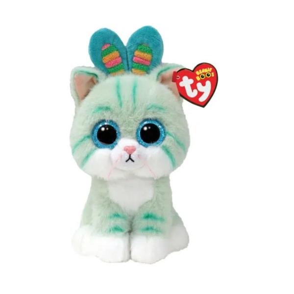 Peluche Beanie Boss Pequeño Gata Gumdrop 3a+