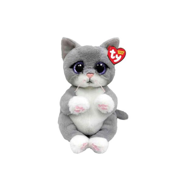 Peluche Beanie Bellies Pequeño Gato Morgan 3a+