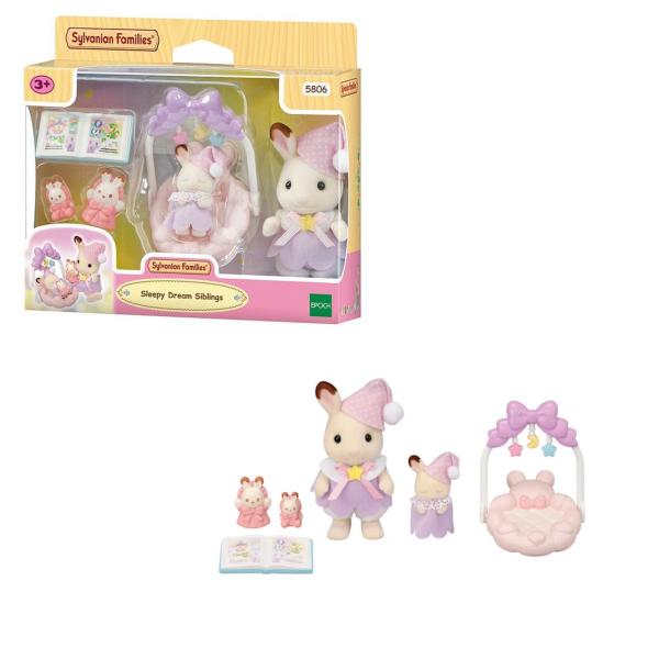 Familias Sylvanian Hermanos Soñolientos 3a+