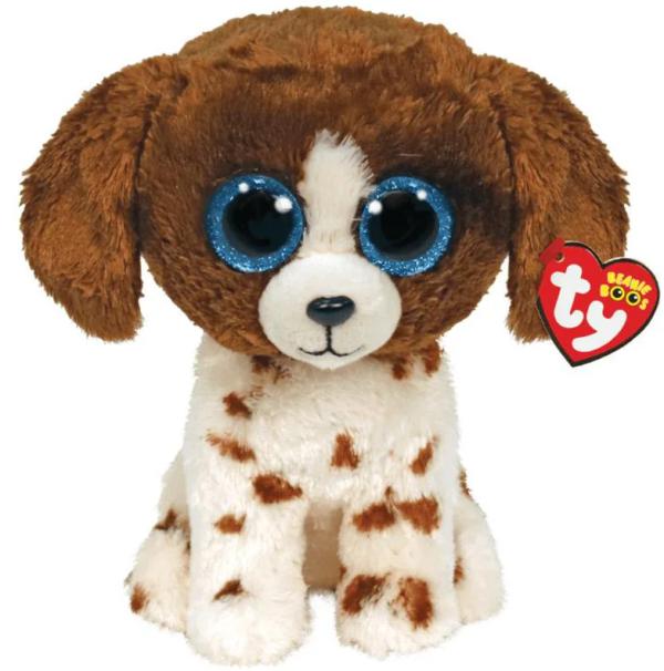 Peluche Beanie Boos Mediano Perrito Muddles 3a+