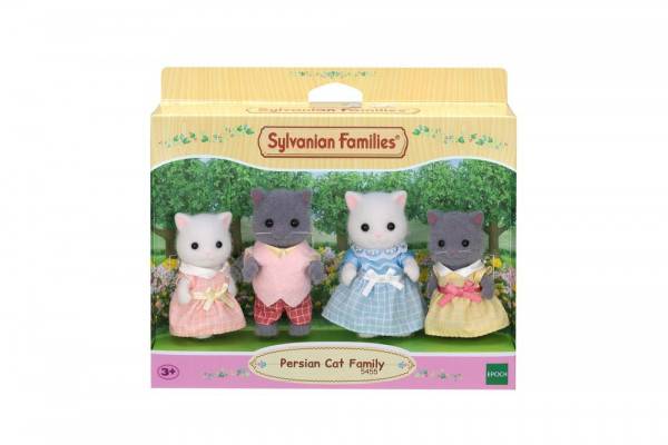 Familias Sylvanianas Familia de Gatos Persa Set/4 3a+