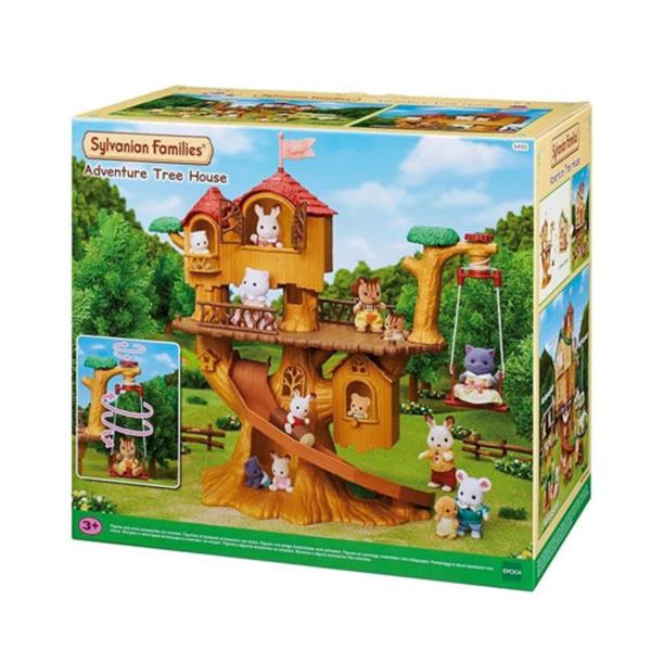 Familias Sylvanian Casa Del Árbol de Aventuras 3a+