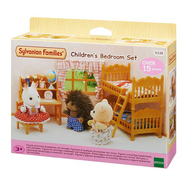 Familias Sylvanian Juego de Dormitorio Infantil 3a+