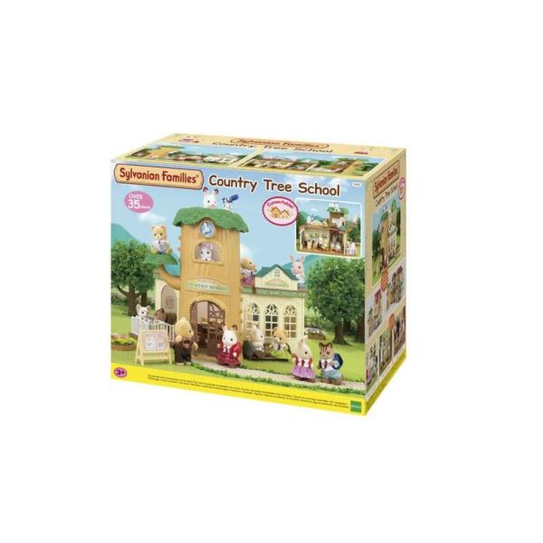 Familias Sylvanian Escuela de Árboles Campestres  3a+