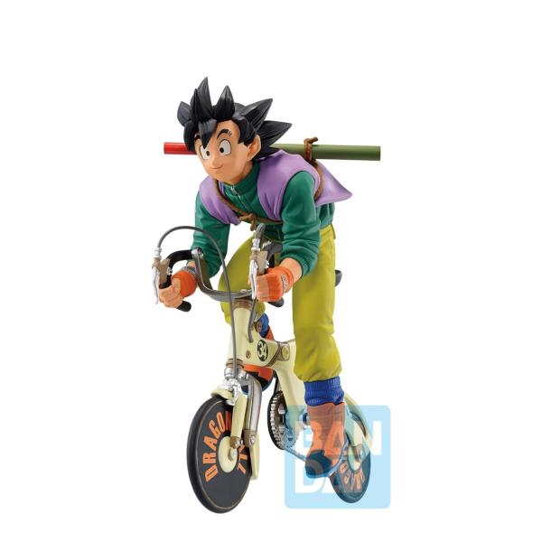 Figura Dragon Ball Z Ichibansho Son Goku con Bicicleta 15a+(669964)