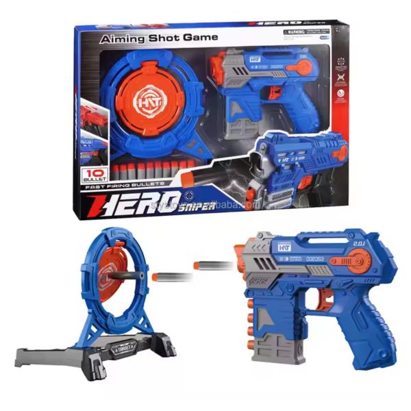 Lanzador de Dardos de Espuma con Tiro de Puntería Azul 8a+(458887)