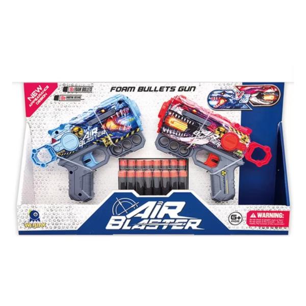 Lanzador de Dardos de Espuma Set/2 6a+(458894)