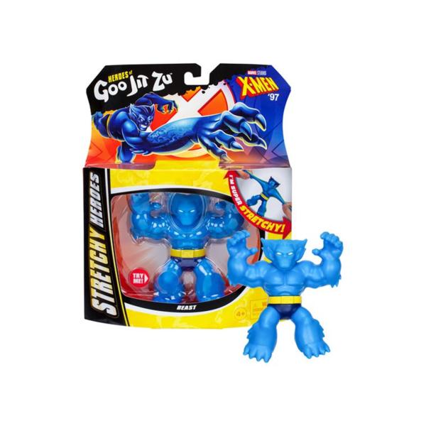 Figuras Héroes Goo Jit Zu Stretchy Marvel X-Men Surt/3 4a+