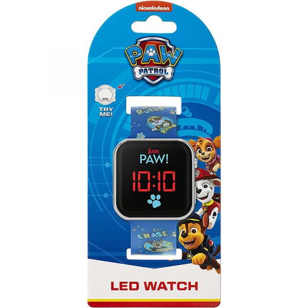 Reloj Led  de Paw Patrol